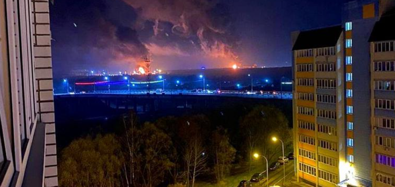 Bryansk, alweer een mysterieuze brand in Rusland, in een brandstofdepot: Oekraïense sabotage?